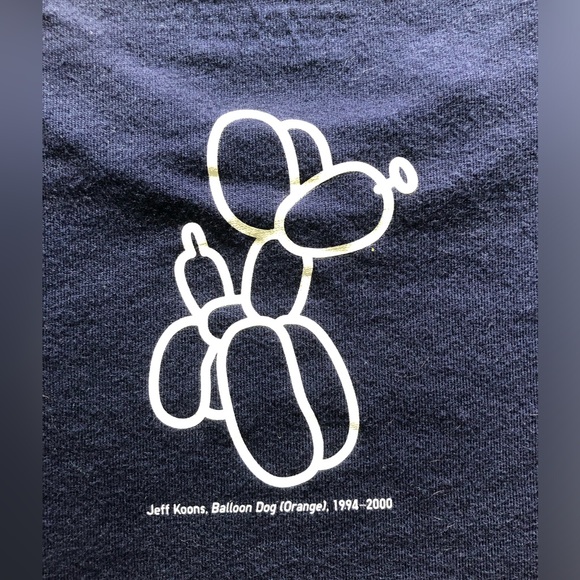 UNIQLO Jeff Koons Balloon Dog Qatar Children’s Museum T-Shirt Large - Picture 11 of 12